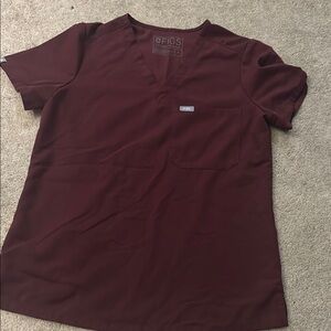 Figs women’s Burgundy Shirt. 2 for 20 sale!